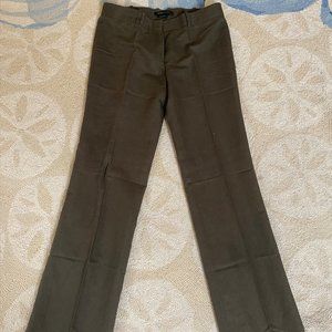 BCBG Dar Green Linen Pants - Size 6